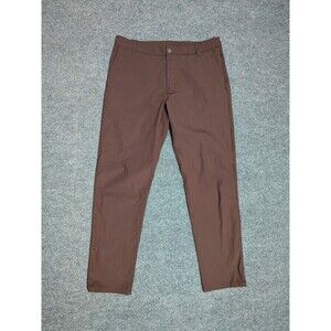 Lululemon Commission Pants Mens 34x30.5 Classic Brown Earth